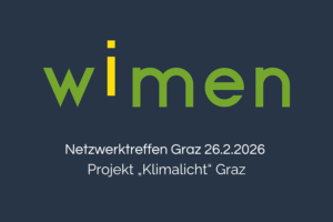 Read more about the article Netzwerktreffen Graz 26.2.2026 – Projekt „Klimalicht“ Graz